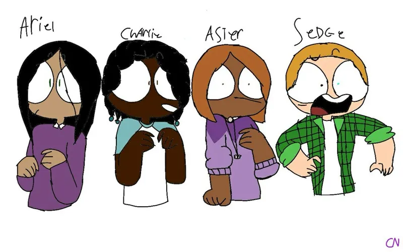 Another sleep over with your magic girlfriend, her friends, and the one non magic friend 