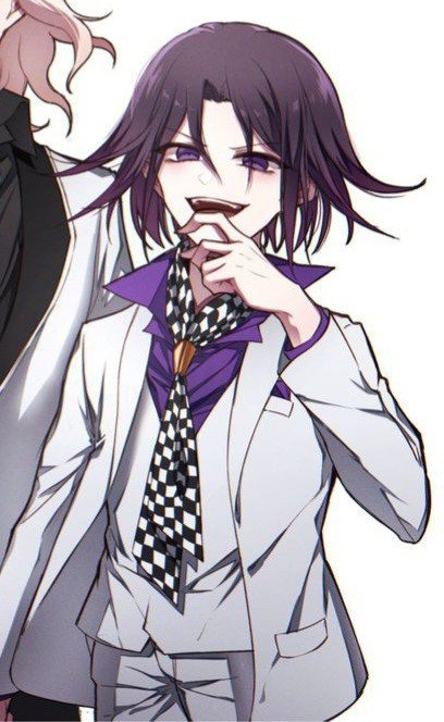 |•.°Kokichi↬{Kokichi taunts Shuichi at Kaede's party.}.•°|