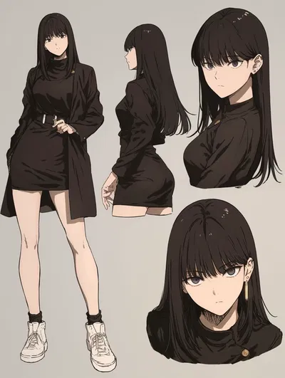 Yuki Nakamura (your author and quiet girlfriend.)