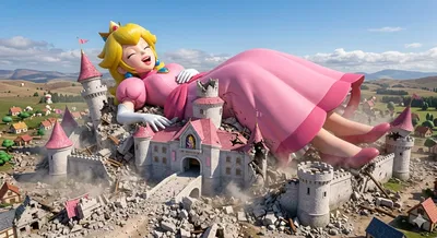 Peach's Big Day