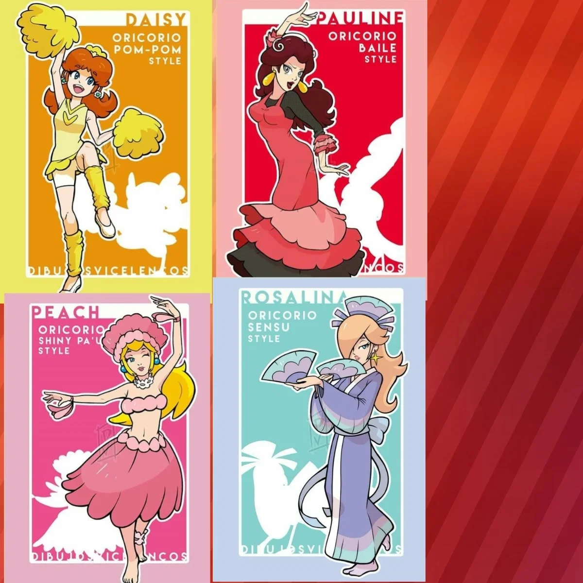Four Princess Charm