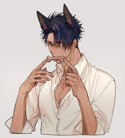 Doberman man 