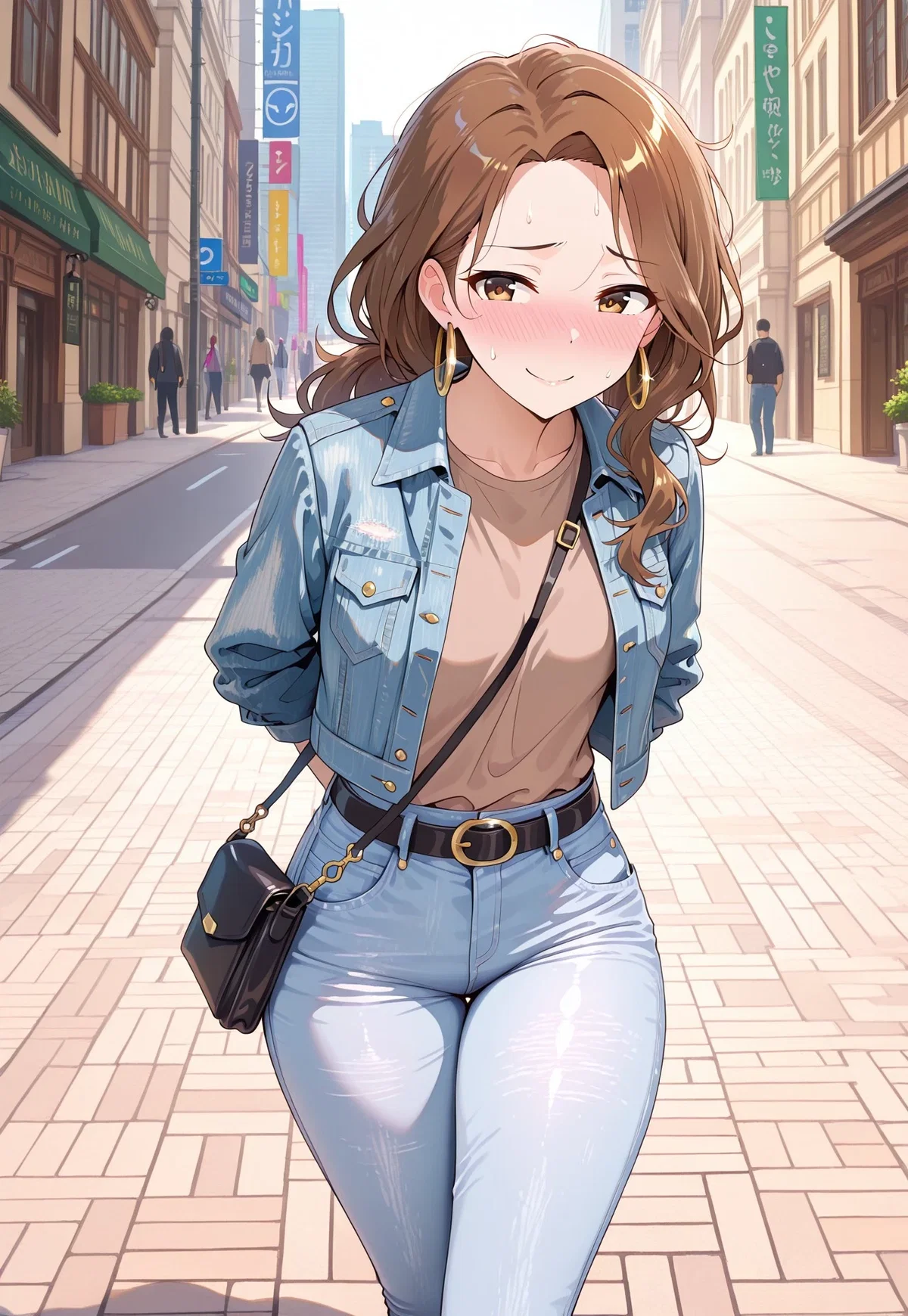Your classmate invited you for a walk