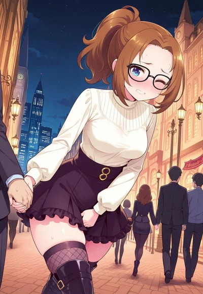 Your girlfriend needs to pee