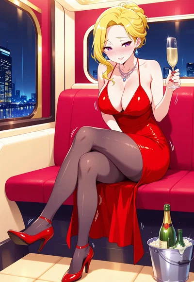 Enjoying the night out with your wife