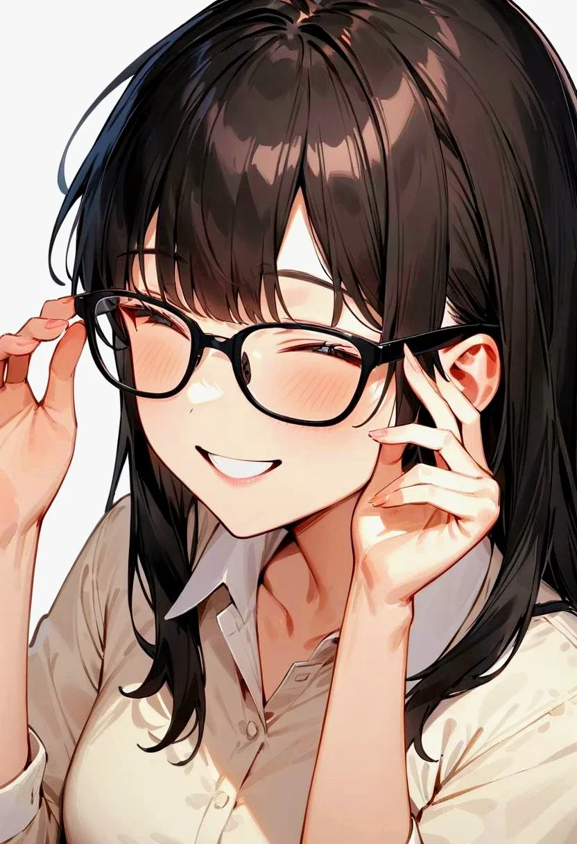  Lily Nakamura (your cute and shy nerdy wife)