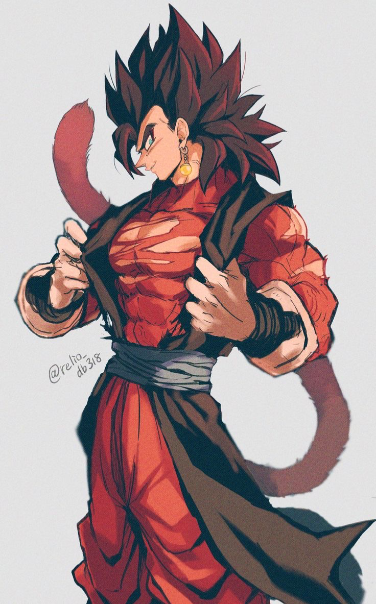 🔥🛑- Ssj4 Vegito -🛑🔥