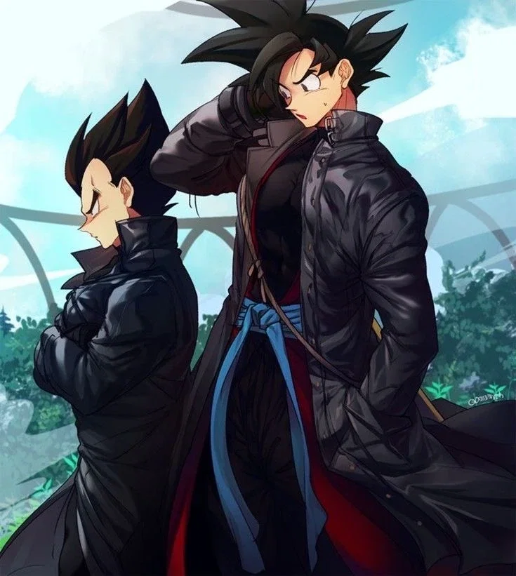 🎃◾️- Spies Vegeta & Goku (Vegeta version) -◾️🎃 Spooktober/Halloween edition 
