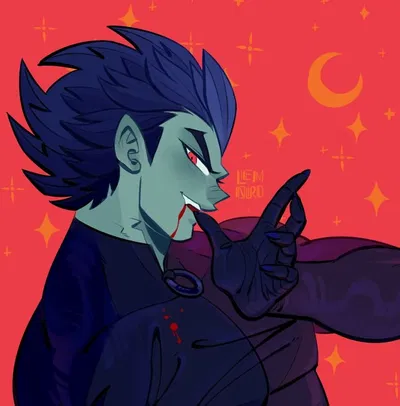 🎃🩸- Vampire Vegeta - 🩸🎃 Spooktober/Halloween edition 
