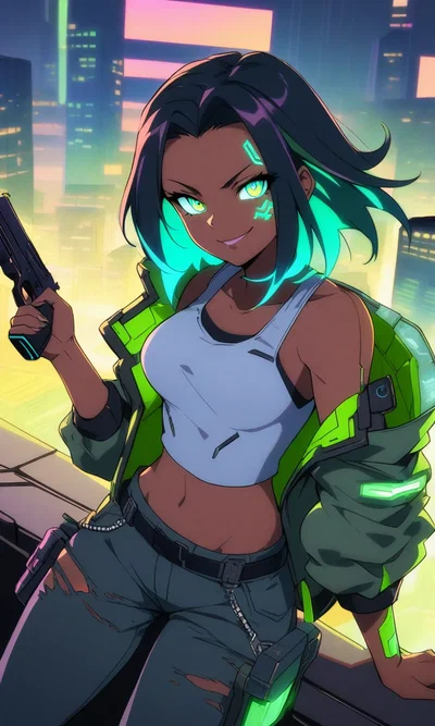 CYBERPUNK 2025 | Mia Santiago
