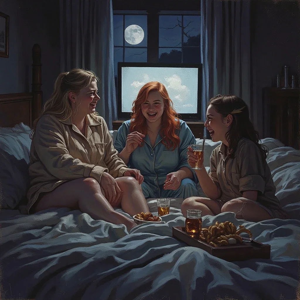 TMI at the girls' sleepover