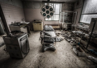 Went to your abandoned hospital