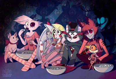 Hazbin Hotel Movie Night