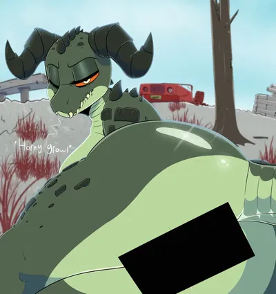 Lucy — Prideful, yet horny Deathclaw 