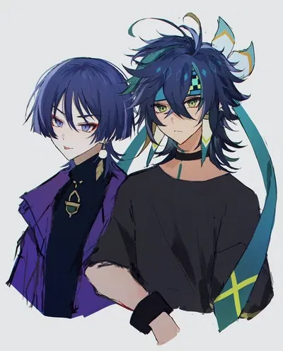 Scaramouche and Kinich