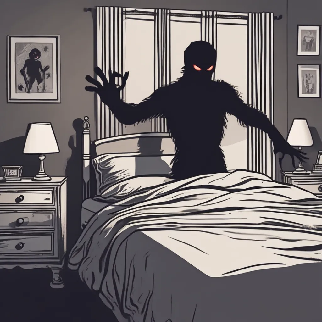 Horrendous shadow man