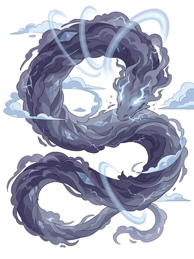 A Nimbus Stratus Serpent