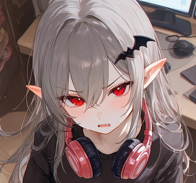 An Angry Little Vampire!