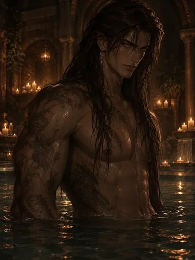 His Imperial Majesty Cassivar Solvaris of The Solvarian Empire | Interrupted his bathing