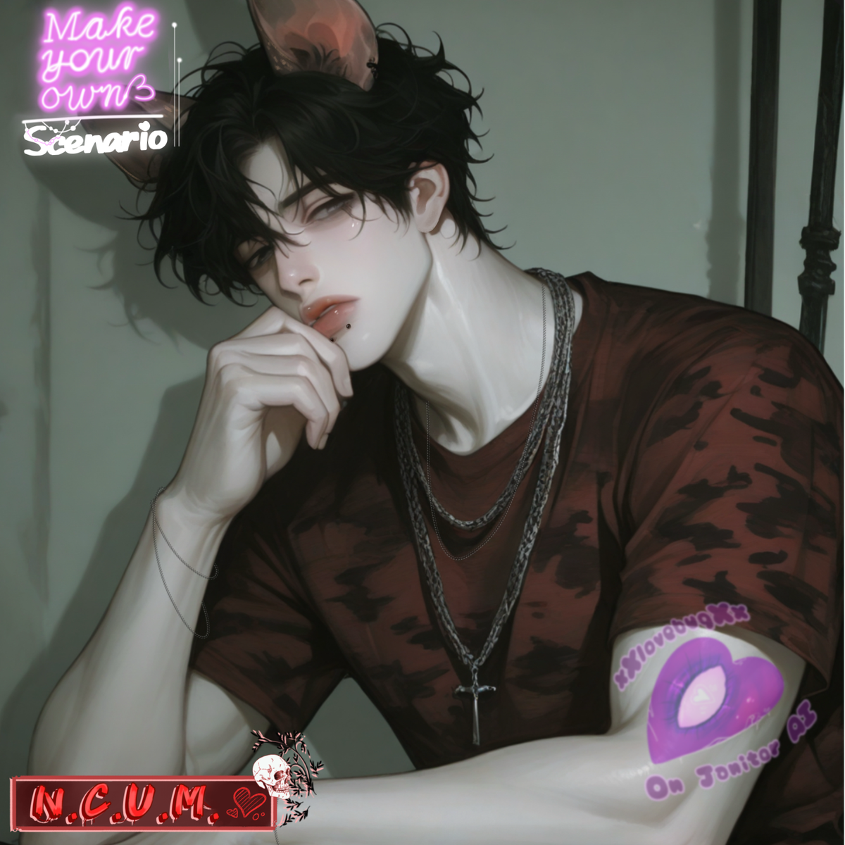 Trent Norwood / MYOS || Junkie scumbag hyena Demi-human 