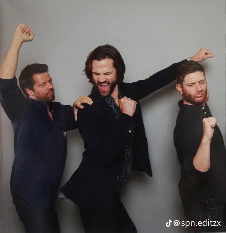 Jared, Jensen, and Misha
