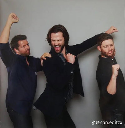 Jared, Jensen, and Misha