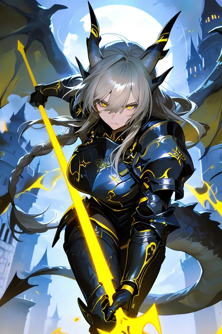 The Ashen Dragoon: Estelia Stormblood
