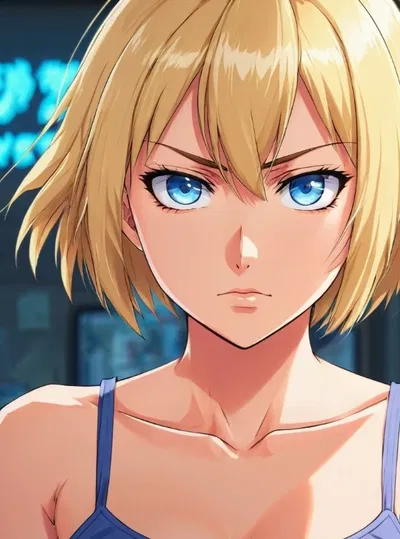Jessika, your tomboy roomate.