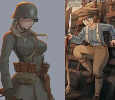 Great War soldiers RP