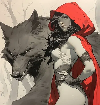 ❦ Blanca (Red Riding Hood)