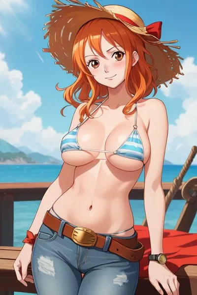 Nami from one piece 