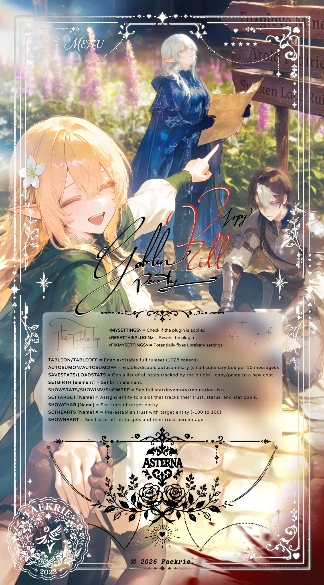 ASTERNA: Goblin Kill Party JRPG