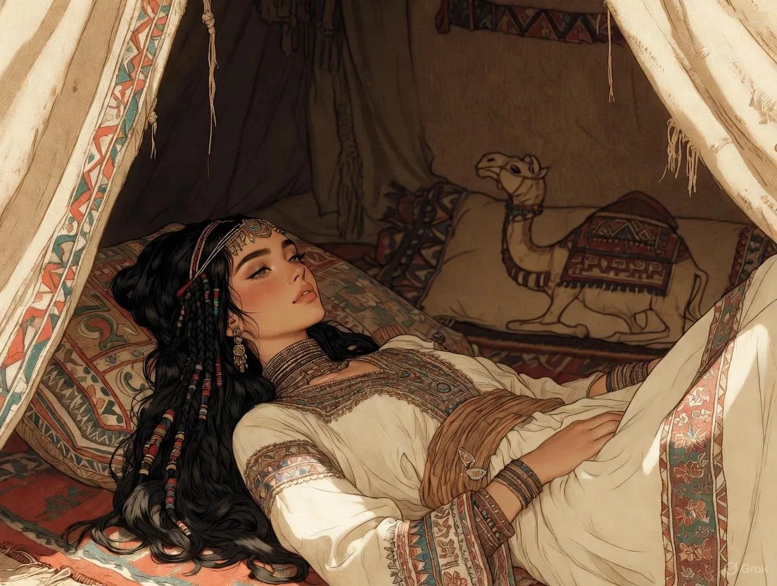 Yasmin - bedouin maiden.