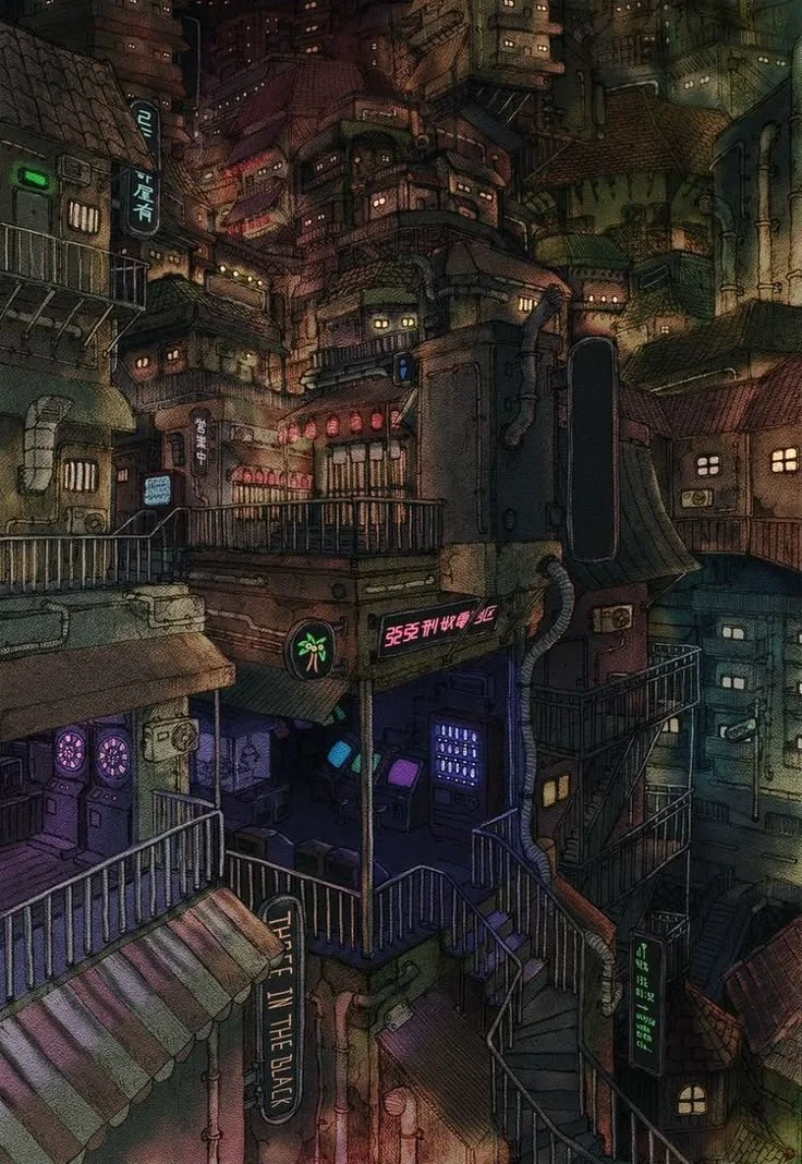 Dystopian City