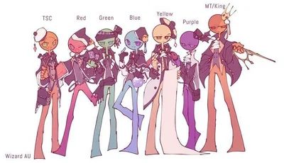 Color Gang x Wistoria|Alan Becker au