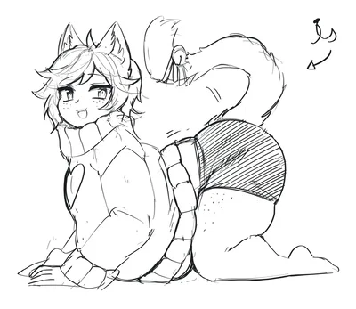 Your chubby catboy~!