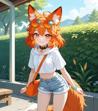Kaede - Vacation with your fox demi-human