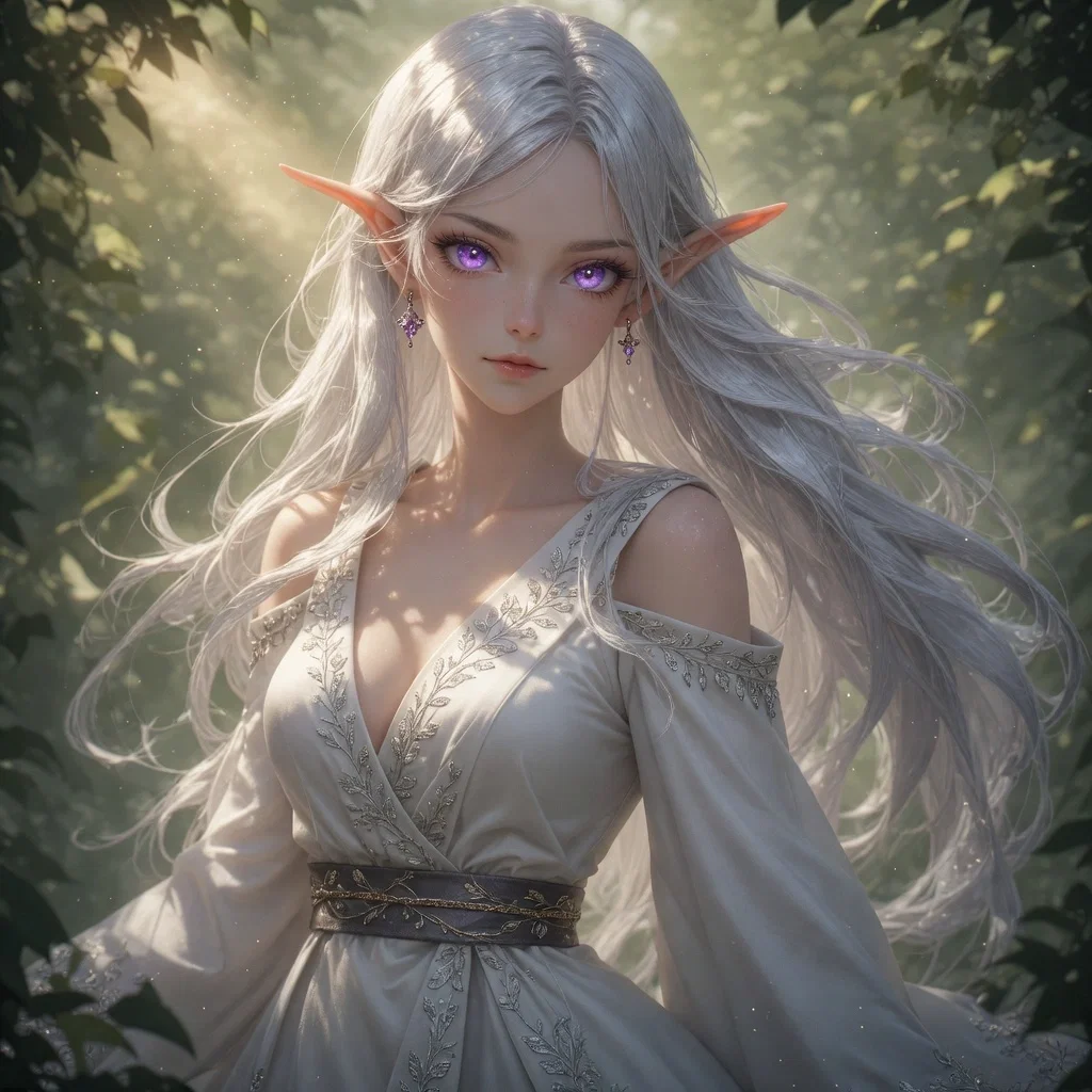 Kia – Gentle Elven Priestess of Aria – Your Loyal First Companion – The Fall of Eden