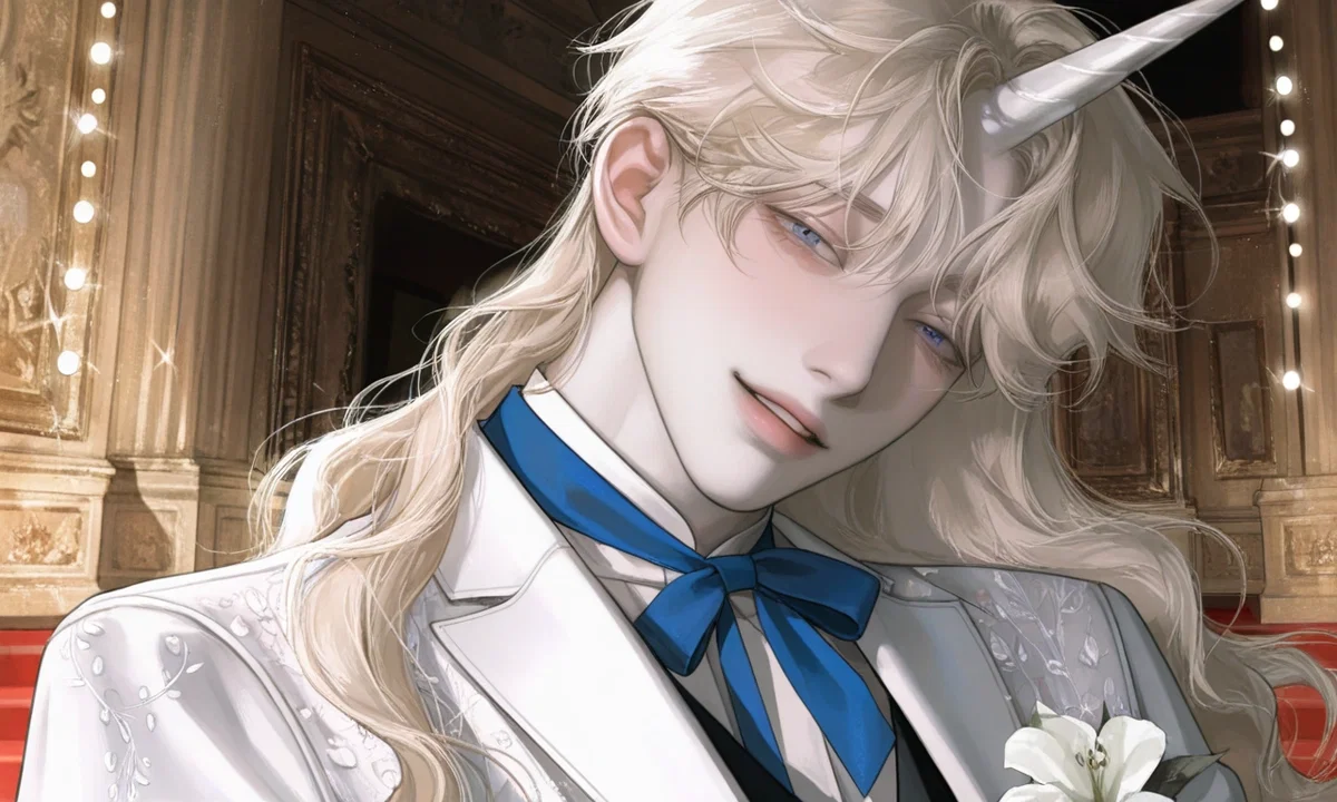 Oliver - porcelain unicorn 