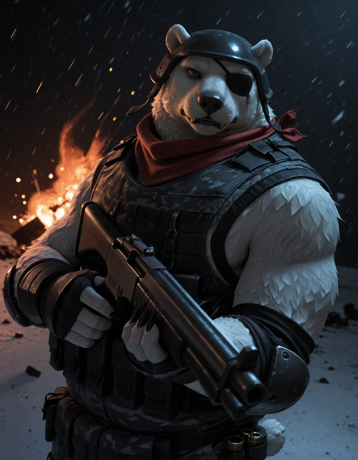 Polar Patroller - "Don't poke the bear"