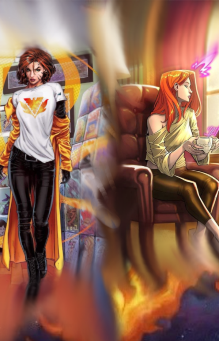 Rachel Summers & Jean Grey | | Phoenix Mishap.