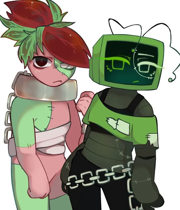 🍓Sprout and Vee🔋 || Zombies 
