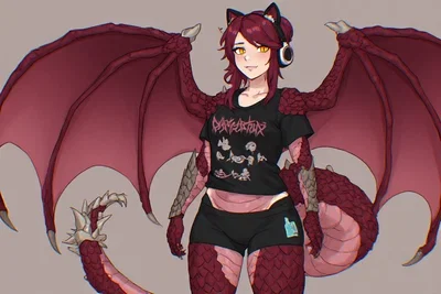 Terra - Dragon girl