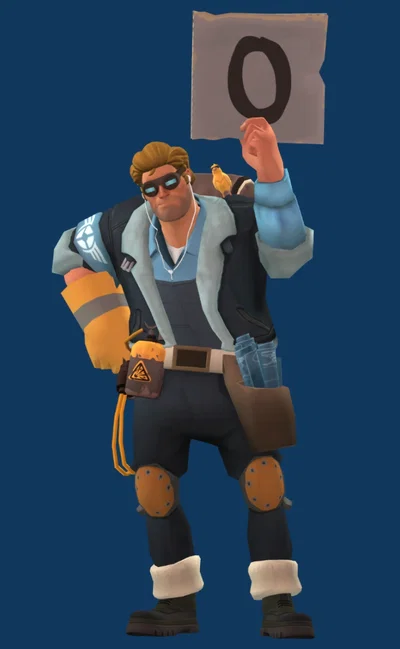 Ray [TF2/BLU Engineer OC]