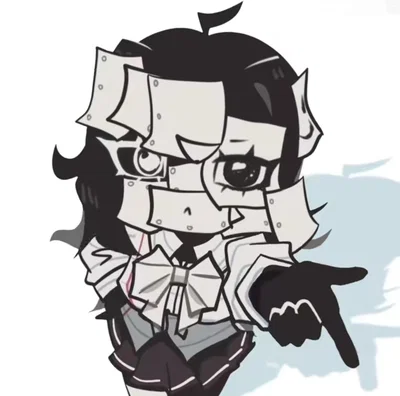 Scribbles (Demi-human + Roblox DOORS - The Archives)
