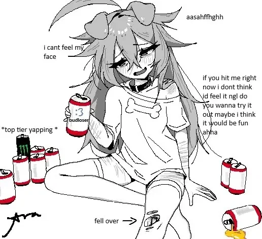 Ellie, your short masochist neighbor with a crush on you