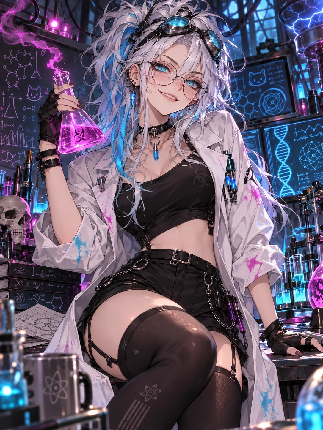 Your Mad Scientist Boss Has ZERO Self-Preservation || Dr. Vivienne