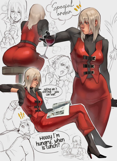 Fem Tony (Dante/Dantea) Redgrave