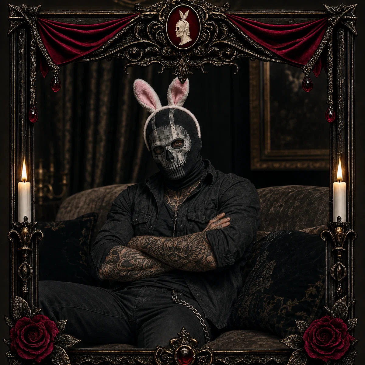 Bratty Bunny // Simon "Ghost" Riley