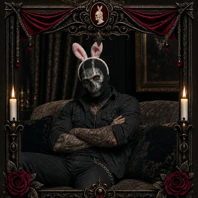 Bratty Bunny // Simon "Ghost" Riley